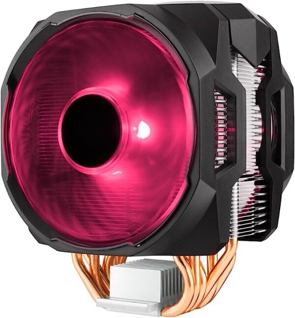 Cooler Master MasterAir MA610P RGB CPU Air Cooler, 6 CDC 2.0 Heatpipes, Aluminum Fins, Push-Pull, Dual MF120R RGB Fans, RGB Lighting for AMD Ryzen/Intel LGA1151 Brand: Cooler Master 4.6 4.6 out of 5 stars    264 ratings | 62 answered questions $58.55 No Import Fees Deposit & $28.32 Shipping to Nigeria Details  Available at a lower price from other sellers that may not offer free Prime shipping.