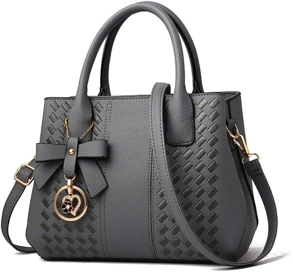 Brand: Jeniulet Purses and Handbags for Women Fashion Ladies PU Leather Top Handle Satchel Shoulder Tote Bags 4.4 4.4 out of 5 stars    20,756 ratings | 74 answered questions -28% $35.99 List Price: $49.99  No Import Fees Deposit & $44.83 Shipping to Nigeria Details  Fit: True to size. Order usual size.  Color: Dark Gray