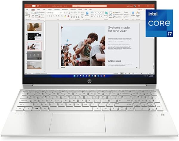 HP Pavilion 15 Laptop, 12th Generation Intel Core i7-1255U Processor, 16 GB RAM, 512 GB SSD, 15.6" Full HD Display, Windows 11 Pro, Fingerprint Reader, Wi-Fi & Bluetooth, HD Webcam (15-eg2025nr 2022) Visit the HP Store 4.3 4.3 out of 5 stars    1,306 ratings | 132 answered questions Amazon's Choice for "hp pavilion laptop" -18% $778.00 List Price: $949.99  $190.88 Shipping & Import Fees Deposit to Nigeria Details  Available at a lower price from other sellers that may not offer free Prime shipping.