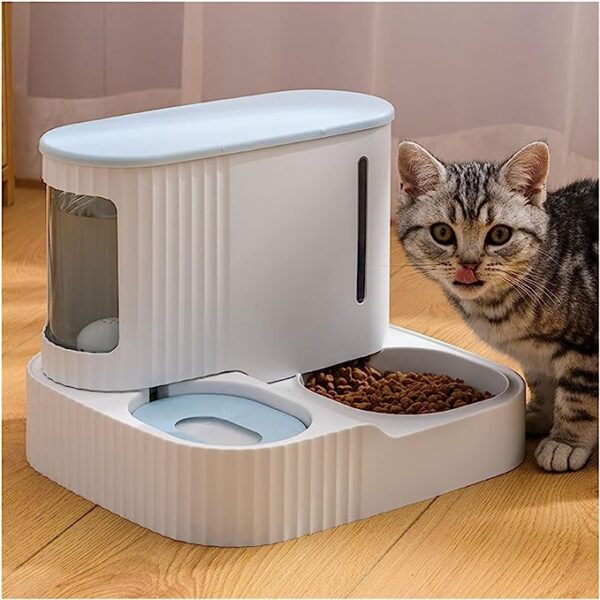 YFWJD 3L Pet Cat Automatic Feeder Dog Auto Food Water Feeding Double Bowl Cat Drinking Dispenser Safety Material Dog Supplies Brand: YFWJD $450.97 ($450.97 / Count) Size: 3L Color: D Material	synthetic-fiber Color	D Item Weight	1 Grams