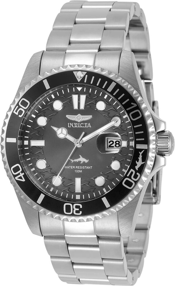 Invicta Men's Pro Diver 43mm Stainless Steel Quartz Watch, Silver (Model: 30806) 4.6 4.6 out of 5 stars    567 ratings | 10 answered questions Amazon's Choice for "invicta watches for men" 300+ bought in past week Deal -53% $47.44 List Price: $99.95  No Import Fees Deposit & $21.53 Shipping to Nigeria Details  Available at a lower price from other sellers that may not offer free Prime shipping.