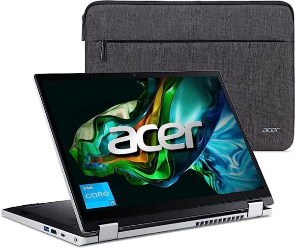 Acer Aspire 3 Spin 14 Convertible Laptop | 14" 1920 x 1200 IPS Touch Display | Intel Core i3-N305 | Intel UHD Graphics | 8GB LPDDR5 | 128GB SSD | Wi-Fi 6 | Windows 11 Home in S mode | A3SP14-31PT-37NV Visit the acer Store 4.4 4.4 out of 5 stars    131 ratings | 42 answered questions Amazon's Choice for "acer spin 3" Prime Day Deal -14% $379.00 List Price: $439.99  $164.56 Shipping & Import Fees Deposit to Nigeria