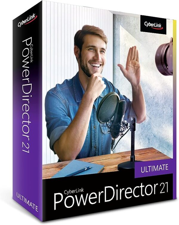 CyberLink PowerDirector 21 Ultimate | Easy-to-Use Video Editing Software With Thousands of Visual Effects | Slideshow Maker | Screen Recorder [Retail Box with Download Card] Visit the Cyberlink Store 3.8 3.8 out of 5 stars    35 ratings -18% $114.99 List Price: $139.99  $73.44 Shipping & Import Fees Deposit to Nigeria