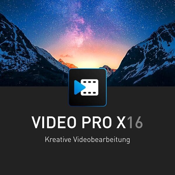 MAGIX Video Pro X16 - Creative video editing I Video editing program I Video editing program I Video editing software | Windows 10 / 11 I 1 full license for 2 devices in a practical shipping box Visit the MAGIX Store Platform : Windows 11 4.2 4.2 out of 5 stars    29 ratings $179.00$179.00 $81.04 Shipping & Import Fees Deposit to Nigeria