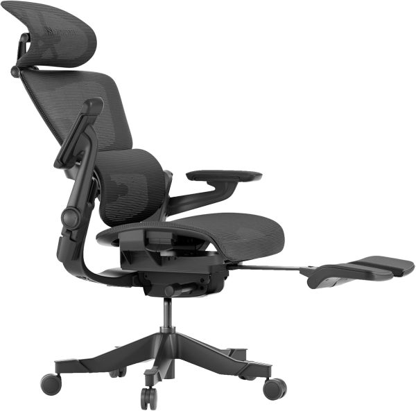 HINOMI H1 Pro V2 Ergonomic Office Chair with Footrest - Home Office Desk Chair with Lumbar Support, Mesh Office Chair with Headrest, Comfy Computer Chair with Back Support (Black, Standard) Visit the HINOMI Store 4.2 4.2 out of 5 stars    143 ratings $599.00$599.00 $1,012.34 Shipping & Import Fees Deposit to Nigeria Details