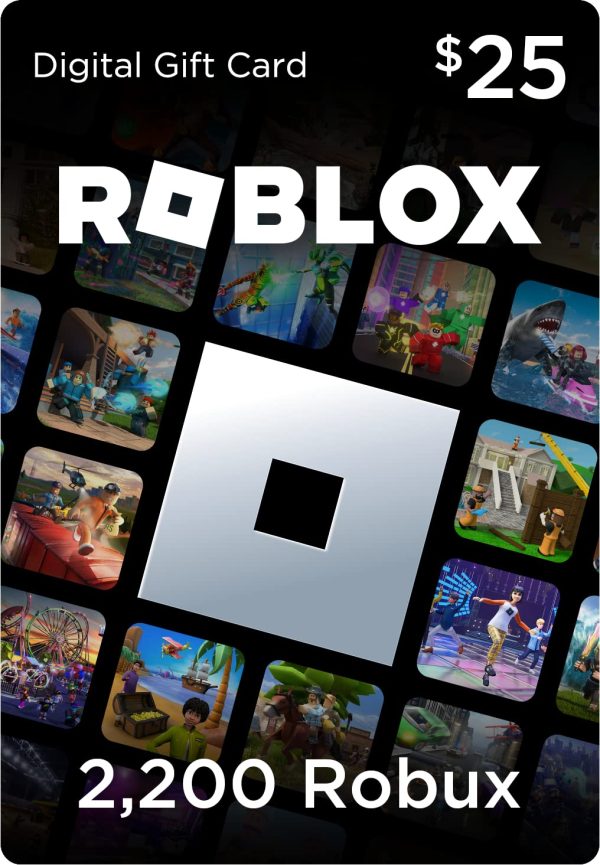 Roblox Digital Gift Code for 2,200 Robux [Redeem Worldwide - Includes Exclusive Virtual Item] [Online Game Code] Visit the Roblox Store Platform : Windows 4.5 4.5 out of 5 stars    162,570 ratings $25.00$25.00